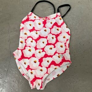 Catimini Floral Bathing Suit